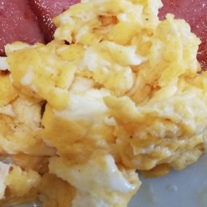 朝食に☆カッテージチーズのスクランブルエッグ